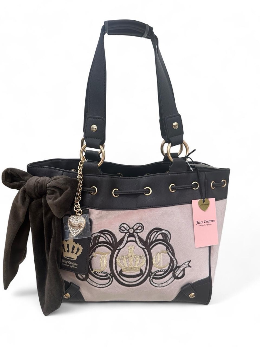 Juicy Couture “Juicy Lovers Club” Daydreamer Tote, Dusty Blush